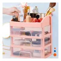 Organizador con Estructura Funcional para Escritorio Blanco 26.8x17x23.3cm Y notas