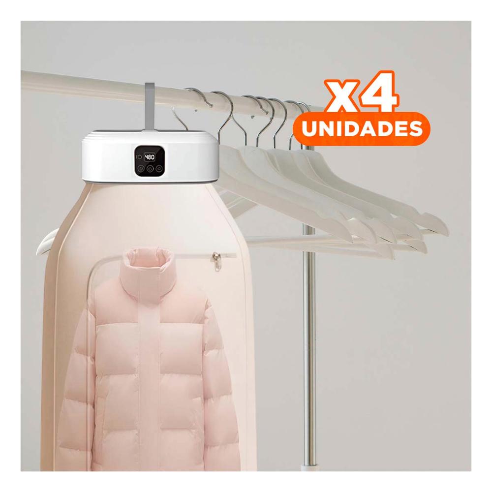 Pack4 Solucion Colgante para el Secado de Ropa en Espacios del Hogar Y Papel Regalo