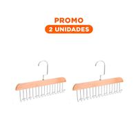Pack2 Gancho de Madera con Ocho Ganchos para Orden Visual en Casa Y Regalo Sticker