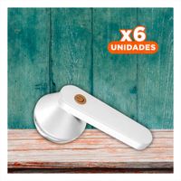 Pack6 Cepillo Quita Pelusas Electrico Blanco Para Ropa Y Tela Del Hogar Y Papel Regalo