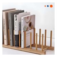 Organizador Domestico de Bambu con Ocho Divisiones Internas Color Madera Y Papel Regalo