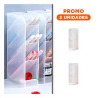 Pack2 Modulo Inclinado para Escritorio Activo en Blanco Transparente Y Regalo Sticker