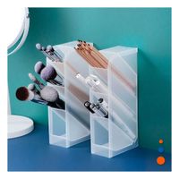 Organizador funcional en Blanco Transparente para Superficie de Trabajo Y notas