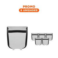 Pack6 Tacho Plegable para Hogar Practico y Comodo Uso Diario en Cocina Y Regalo Sticker