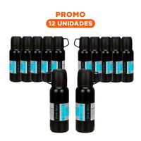 Pack12 Jarra Reutilizable 500 ml con 3 Tazas Negro para Oficina