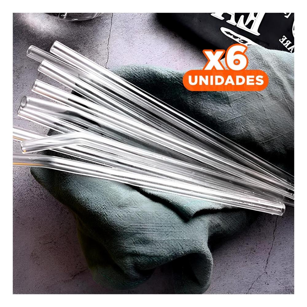 Pack6 Reutilizable Sorbete de Vidrio Cod 574 Transparente para Hogar Moderno