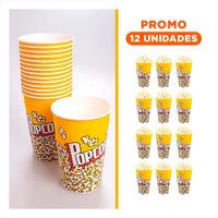 Pack2 Recipiente de Cine Amarillo 7cmx17cm para Fomentar Espacio con Orden Y Regalo Sticker