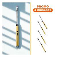 Pack4 Dispositivo Funcional Recargable Dorado para Cocina en Casa