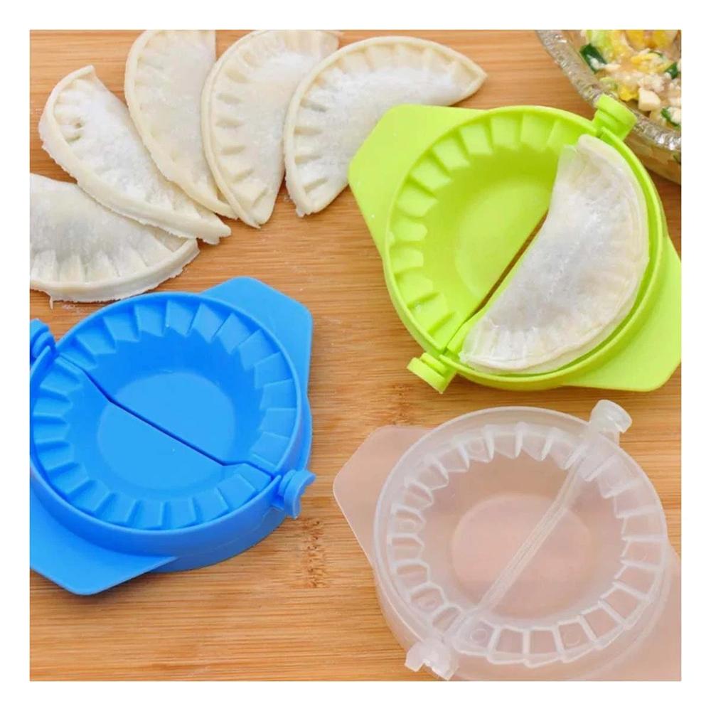 Set Multicolor de 3 Moldes para Empanadas en Plastico Resistente