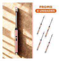 Pack4 Dispositivo Funcional Recargable Rosado para Cocina en Casa
