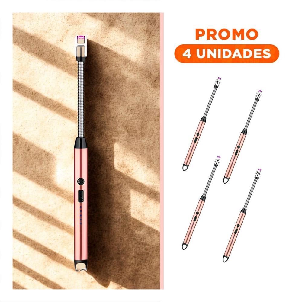 Pack4 Dispositivo Funcional Recargable Rosado para Cocina en Casa