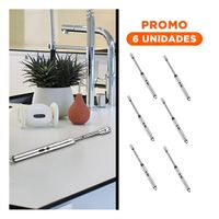 Pack6 Dispositivo para Cocina Recargable Plateado en Casa Y Regalo Sticker