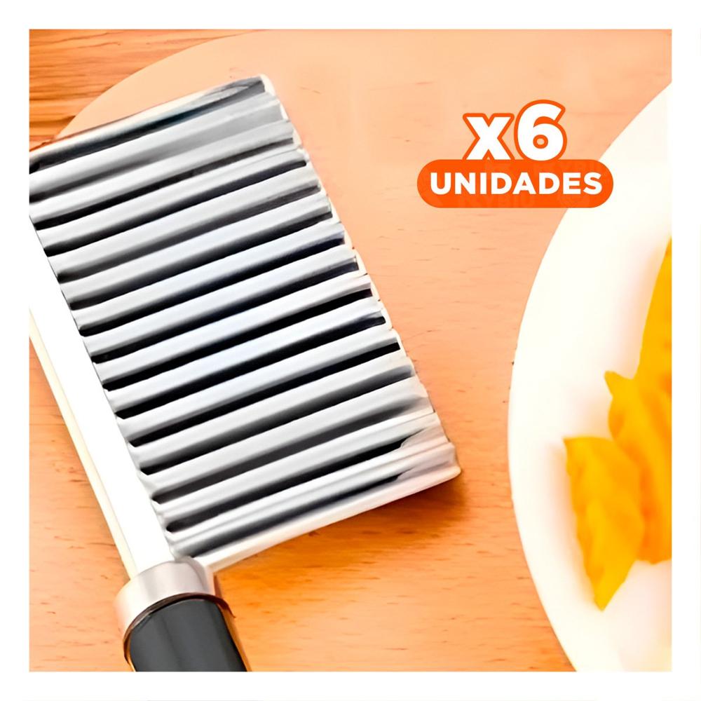 Pack6 Utensilio de Filo para un Almuerzo con mucha Armonia en Casa Y Papel Regalo