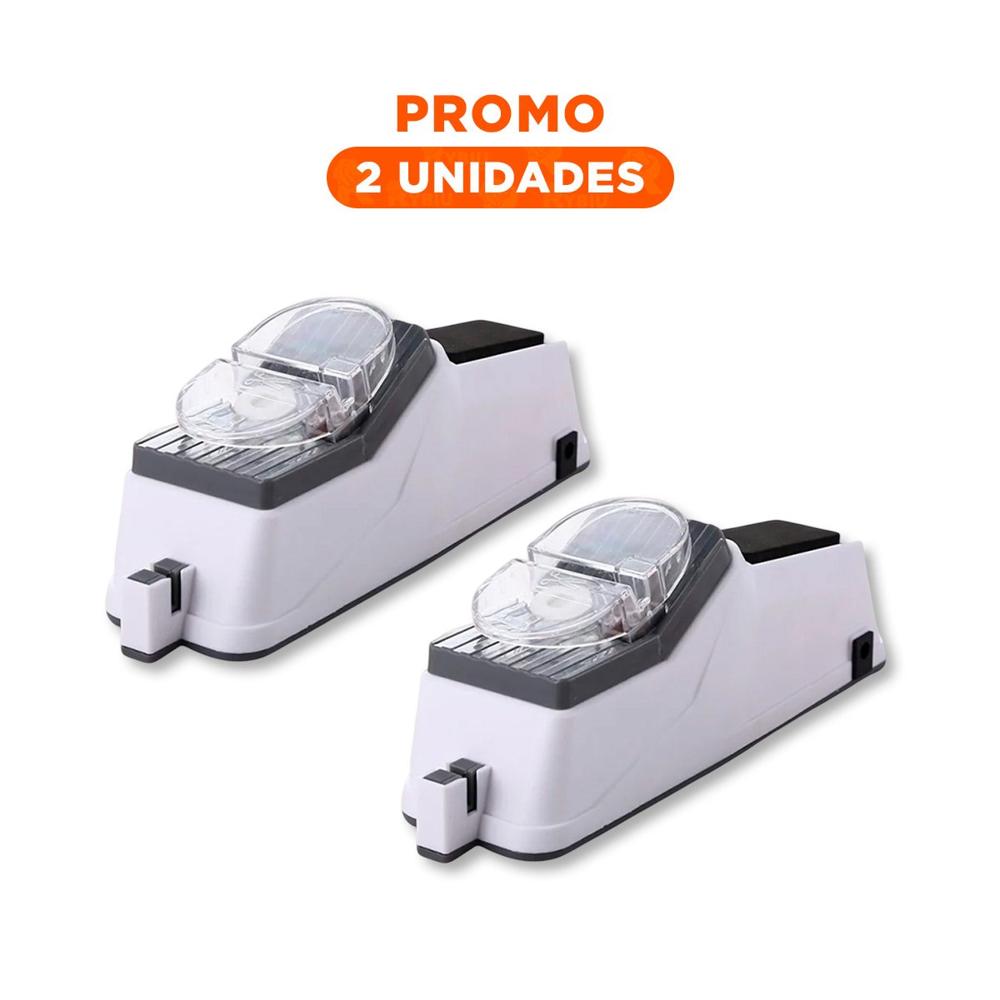 Pack2 Herramienta Domestica De Afilar Cuchillos Compacta Y Eficiente Y Regalo Sticker