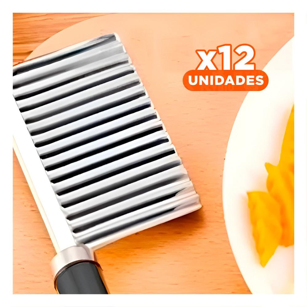 Pack12 Machete de Cocina para Guarniciones en su Casa Real Linda Y Papel Regalo