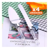 Pack4 Combo de Cocina para Pastel con Cuchillos y Espatula YRegalo Sticker