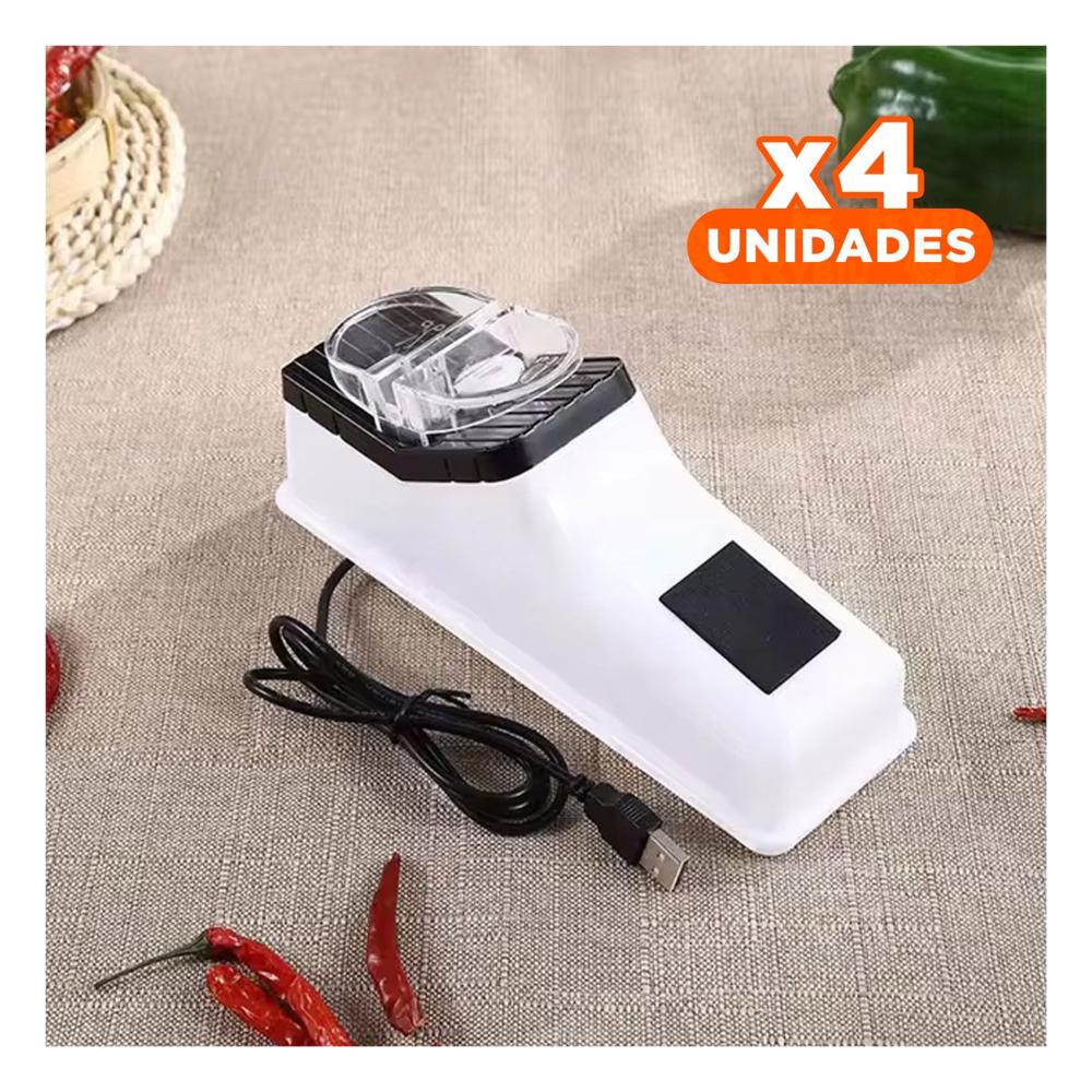 Pack4 Herramienta Avanzada De Afilado Potente Y Precisa Para Cocina Diaria Y Papel Regalo