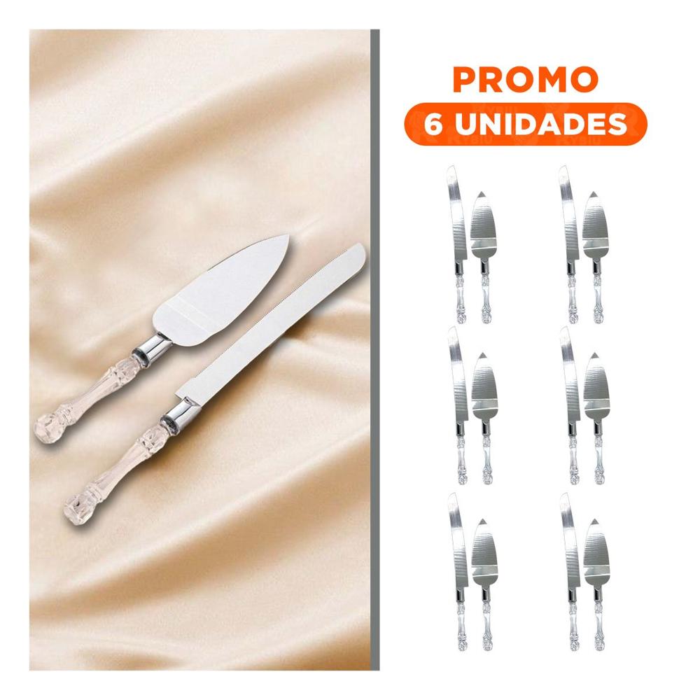 Pack6 Kit Profesional de Pasteleria con Espatula Mango Acrilico YRegalo Sticker