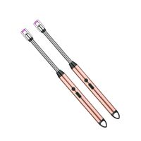 Encendedor Portatil Recargable Rosado para Cocina Uso Diario en Casa Y Regalo Sticker