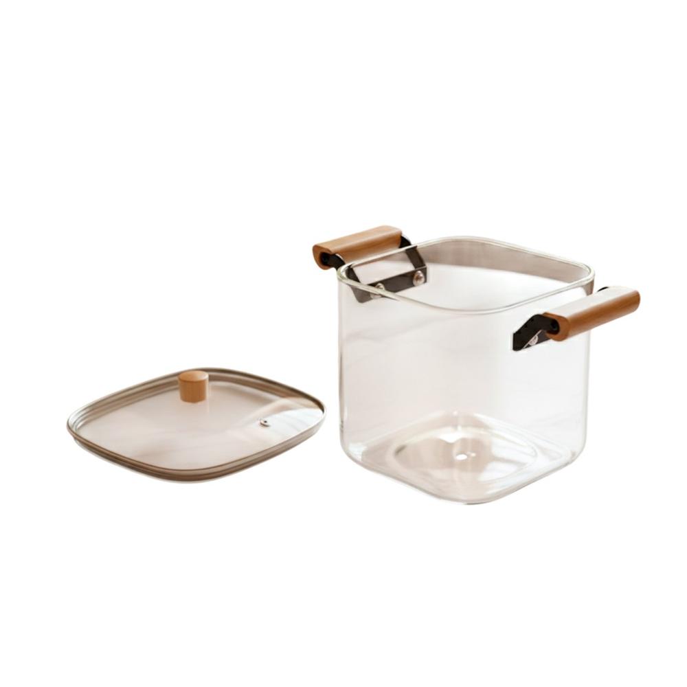 Sopera Amplia para Caldos y Preparaciones Familiares 5500ml Transparente YRegalo Sticker