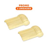 Pack2 Cucharillas de Madera 100 Pzs para Uso Diario en Cocina y Reuniones Y Regalo Sticker