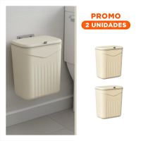 Pack2 Deposito Beige Practico y Decorativo para Cocina