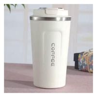 Recipiente Termico Digital 510ml Blanco con Indicador Frontal Practico Y notas