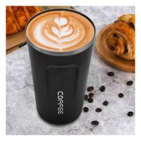 Vaso Termico Digital 510ml Negro con Pantalla Visible para Cafe o Infusion
