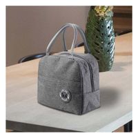 Caja de Almuerzo y Bolsillo Exterior Practica para Uso Diario Plomo Y Papel Regalo