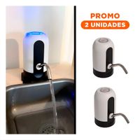 Pack2 Bomba de Color Blanco Recargable para Agua con Operacion Electrica Y Regalo Sticker