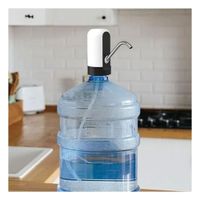 Dispensador Recargable Electrico de Color Blanco para Agua en Hogar Y notas