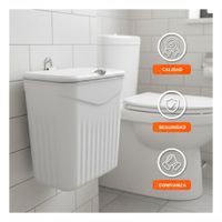 Cubo Blanco Compacto y Duradero para Hogar Y Papel Regalo