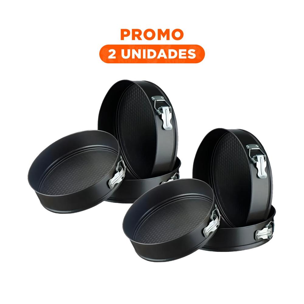 Pack2 Set para Reposteria en Color Plateado con 3 Circulos y Medidas Amplias Y Regalo Sticker