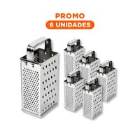 Pack6 Molinillo Ligero de Metal Multiuso Queso Verduras y Frutas Facil de Usar Y Regalo Sticker
