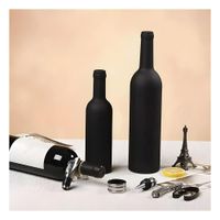 Envases Saca Corchos Negro Para Cocina Y Hogar Con Decoracion Moderna Y Elegante Y Papel Regalo