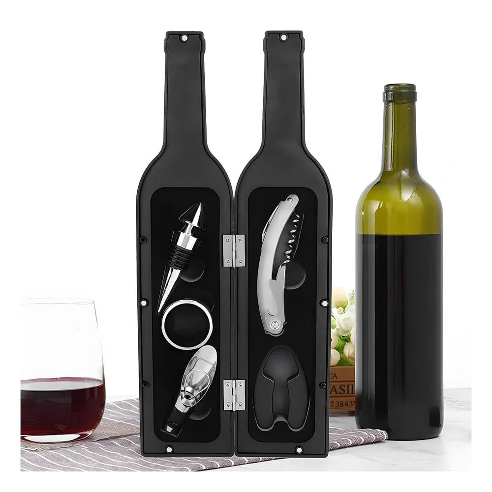 Frascos Saca Corchos Negro Para Hogar Y Cocina Con Acabado Moderno Y Durable Y notas
