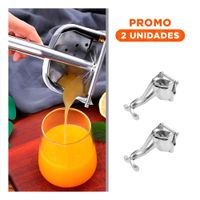 Pack2 Extractor en Estructura de Acero Inoxidable en Color Plateado YRegalo Sticker