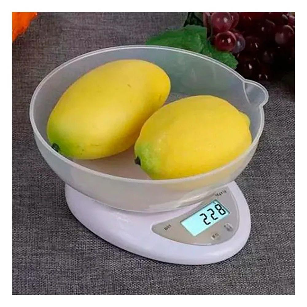 Balanza Digital de Cocina Electronica Medicion Precisa y Pantalla LCD Funcional