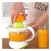 Exprimidor de Cocina Blanco con Verde Plastico Practico Para Jugos YPapel Regalo