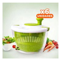 Pack6 Secador de Cocina con Sistema de Giro Verde