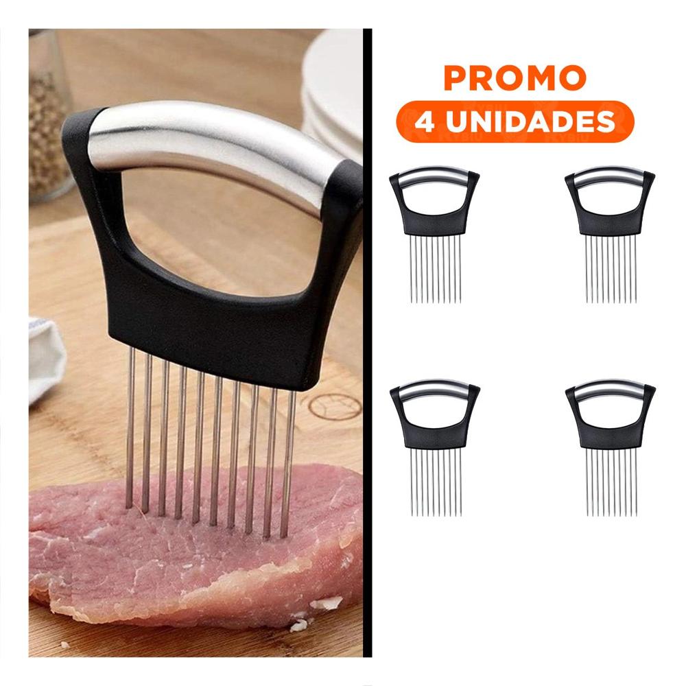 Pack4 Aparato de Agujas para Frutas y Verduras para Cocina y Cortes Precisos