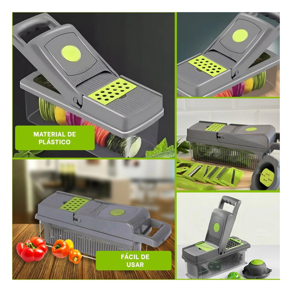Picador Integral con Cuerpo en Plastico Solido para Preparacion Domestica YLigas Regalo