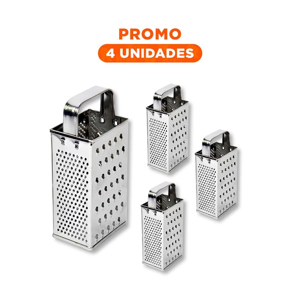 Pack4 Cortador Ligero de Metal Multiuso Queso Verduras y Frutas Facil de Limpiar