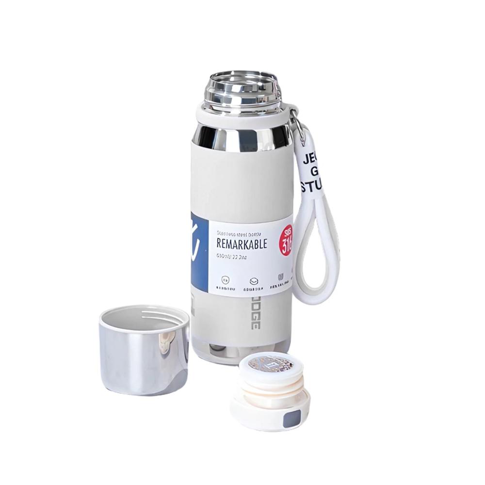Termo Blanco 500ml para Uso Diario en Oficina Hogar y Picnic YRegalo Sticker