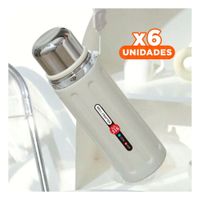 Pack6 Contenedor 800ml Blanco Resistente y Facil de Limpiar para Uso Diario YPapel Regalo