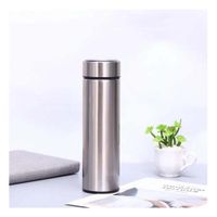 Termo Inteligente Digital 500 ml Plateado con Filtro de Te Integrado
