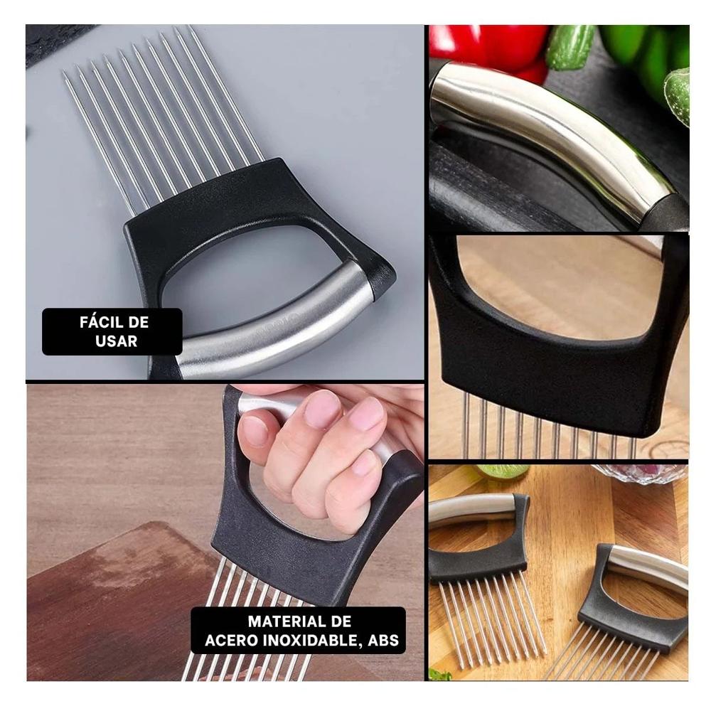 Revanador De Agujas para Frutas y Verduras con Diseño Compacto y Ligero Y Ligas Regalo
