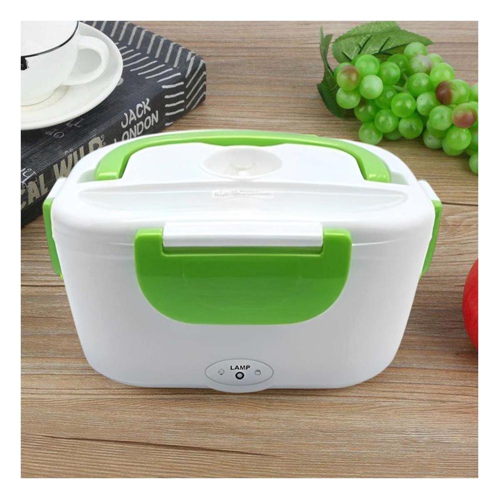Taper Electrico que Mantiene Comida Caliente en Casa y Oficina Verde