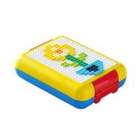 Lonchera Bento Lego 4 Divisiones Amarillo para Uso Diario Escolar YRegalo Sticker