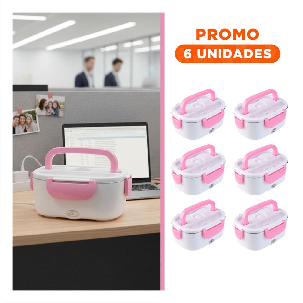 Pack6 Unidad con Sistema de Seguridad Integrado y Rapido Rosado Y Regalo Sticker